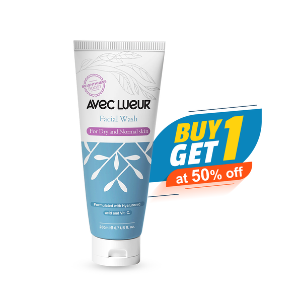 Avec Lueur Facial wash for Dry and Normal skin 200 ML
