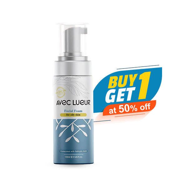 Avec Lueur Facial Foam for Oily and combination skin  150 ML
